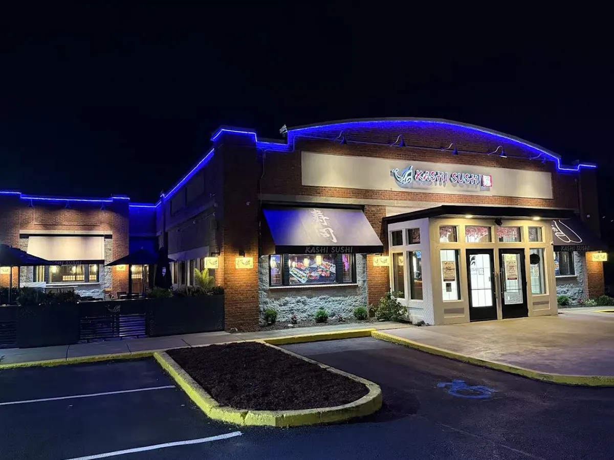 Exterior at Kashi Sushi，a Japanese Restaurant in Queensbury